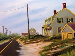 Beach Point 16x20 oil on canvas