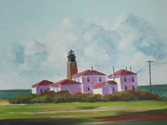 Beavertail Light 11x14 oil